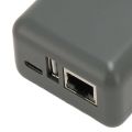 Network USB 2.0 Printer Server RJ45 Network Port Multi User Sharing LAN Print Server Adapter for Windows for Android 100‑240V UK Plug.