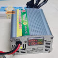 12V 10A Digital Auto Battery Charger Intelligent Smart LCD Display, Automate Stop Work When Battery Full. Three Phase Power Battery Charger. 