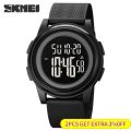 SKMEI 1895 Men LED Light Chrono Alarm Clock 5Bar Waterproof Digital Wristwatch relogio masculino Casual Countdown Sport Watches.