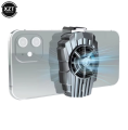 New Mini Cooling Fans For Phone Silent Cooler Cell Phone Gaming Radiator Game Cooler Portable Cooling Fan. 
