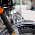 4X Front Fork Cover, Rubber Motorcycle Front Fork Cover Gaiters Gators Boots Shock Damping Dust Cover (Black).