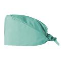 【High Cost-Performance】 Service industry cap Cotton surgical scrub cap Convenient Solid color cap Sweat-absorbent material Unisex surgery cap Adjustable cap Solid color options Theatre doctor cap for Surgical procedures.