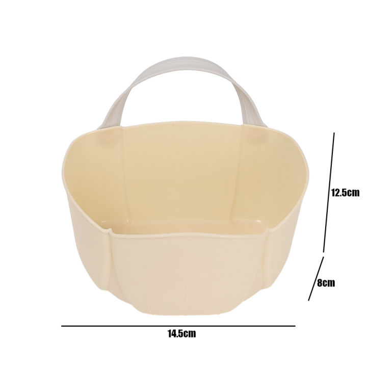 Kitchen Onion Ginger Garlic Storage Basket Wall-mounted Storage Box Small Hanging Basket Rack