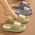 New Fashion Men Slippers Summer 2024 Outdoor Beach Slipper Soft Wear-Resistant Trendy Eva Slides Home Comfort Flip Flops. 