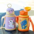 500ml Unicorn Kids Thermos Bottle Cute Children's Thermal Water Bottle Stainless Steel Thermos Mug For Student Water Cup. 