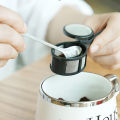 1pc Coffee Capsule Powder Filter Spoon Tea Infuser Reusable Loose Leaf Strainer Bag 13.5*4cm Kitchen Tool. 