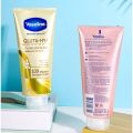 Vaseline Night Whitening Body Lotion 300ml Body Cream Rose Nicotinamide Moisturizing Whitening Radiance Repairing Body Skin Care.