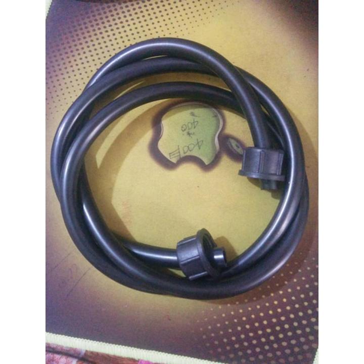BLACK 4 Feet Delivery Pipe 8mm Diameter For Car Wash Garden Cleaning DC Water Pumps Motor Pipes