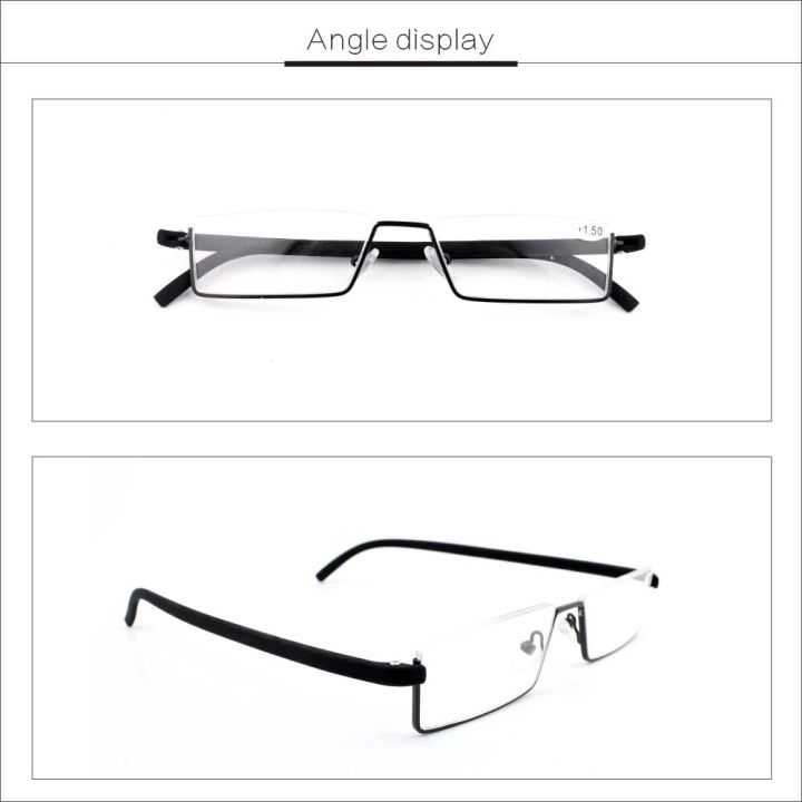 German%20Quality%20TR%2090%20Reading%20Glasses%20Men%20Half%20Frame%20Prescription%20Eyeglasses%20Male%20Female%20Eyewear%20with%20Case%20-%20Image%202