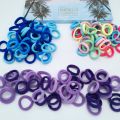 High elasticity towel ring that does not damage hair, seamless and fresh hair tie, colorful hair tie rubber band for girls.