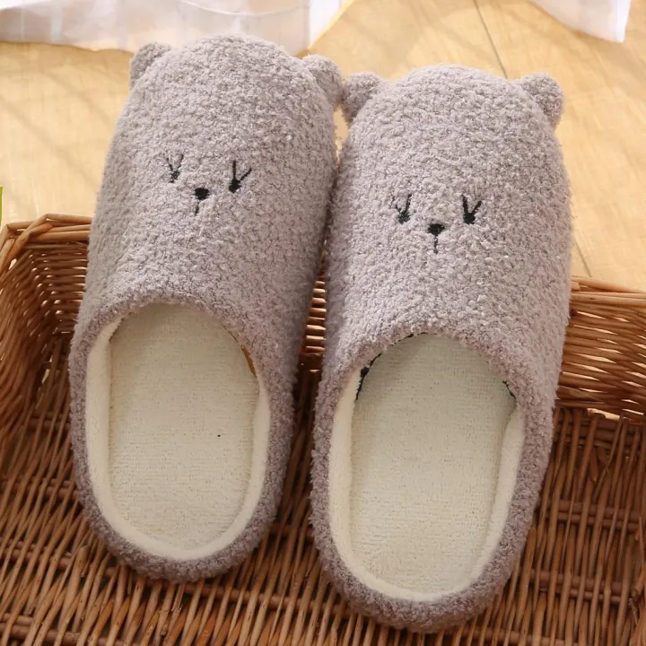 Women's%20House%20Slippers%20Slip-On%20Anti-Skid%20Bear%20Indoor%20Casual%20Shoes%20Snow%20Slippers%20-%20Image%203