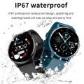 LIGE Smart watch Ladies Full touch Screen Sports Fitness watch IP67 waterproof Bluetooth For Android iOS Smart watch Female.