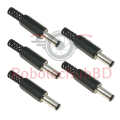 3 Pair Male & Female DC Power Jack & Socket Combo | 5.5×2.1mm Connector Set for Arduino, LED, CCTV, Router & DIY Electronics Projects.