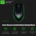 Razer Abyssus Essential Optical Gaming Mouse w/True 7200 DPI Optical Sensor/3 Hyperesponse Buttons Powered by Razer Chroma Ambidextrous Ergonomic Wired Computer Mice for Windows PC Gamers. 