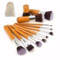 Bamboo Handle Brush Set - 11 pcs. 