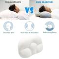 3D Cloud Neck Sleep Pillow Multifunctional Egg Sleeper All-round Orthopedic Neck Pillow for Sleeping Pain Release Cushion Y9X1.