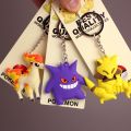 38style Pokemon Keychain Anime Action Figures Keychain Accessories Pendant Bag Key Ring Pendant Gifts for children. 
