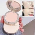 Natural Face Pressed Powder Makeup Oil-control Long Compact Powder Powder Lasting High Gloss Cream Matte Brightening Waterp C0I4. 