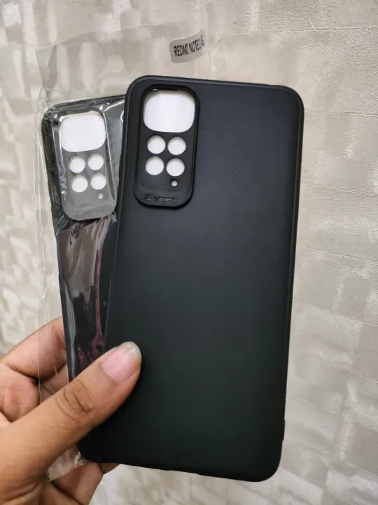 For%20Xiaomi%20Redmi%20Note%2011%204G%20Premium%20Frosted%20Black%20Soft%20Silicone%20Back%20Cover%20-%20Phone%20Back%20Cover%20-%20Phone%20Back%20Cover%20-%20Redmi%20Note%2011%20Back%20Cover%20(Back%20Case%20Cover%20For%20Smartphone)%20-%20Image%204