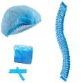 10 Pcs Cooking Kitchen Multipurpose Head Cover Hair Net Senga Bouffant Mop Clip - Medical Anti Dust Tissue Mob Cap. 