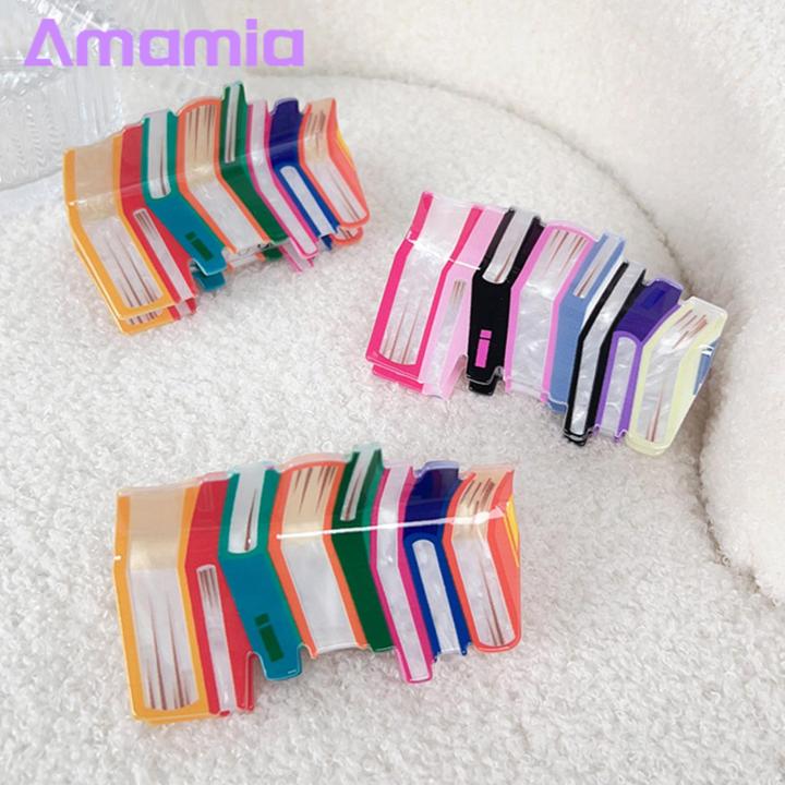 Fun%20Pencil%20Hair%20Clip%20Book-shaped%20Hair%20Claw%20Pencil%20Design%20Hair%20Clip%20Cute%20Bk%20to%20School%20Hair%20cessory%20for%20Girls%20Patchwork%20Color%20adgear%20for%20Teens%20Fashionable%20School%20cessory%20-%20Image%203