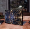 3D Design pink Removeable Laptop Sticker for Back Side Laptop skin for any kind of Laptop.