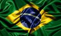 Green Polyester Brazil Flag  - 5'. 