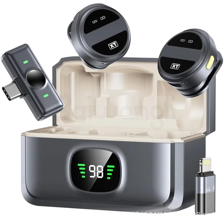 SX21%20Wireless%20Microphone%20Same%20as%20Hollyland%20Lark%20M2.%20Interview,%20Live%20Broadcast,%20Audio%20Video%20Recording%20Clip%20on%20Collar%20Microphone.%20Noise%20Reduction%20Lavalier%20Lapel%20Mini%20Microphone%20By%20Gadget-X%20-%20Image%202