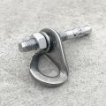 Rock Climb Fastening Piton Nut Outdoor Anchor Bolt Hanger Plate 304 Stainless Steel Caving Belay Rigging 25kN M8 M10 M12. 