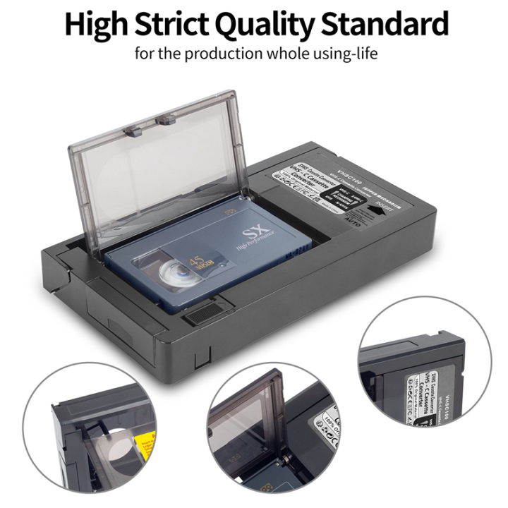 -C%20Cassette%20Adapter%20for%20for%20RCA%20for%20-C%20SVHS%20Cassette%20Adapter%20Not%20for%208mm/MiniDV/Hi8%20Durable%20Easy%20Install%20-%20Image%205