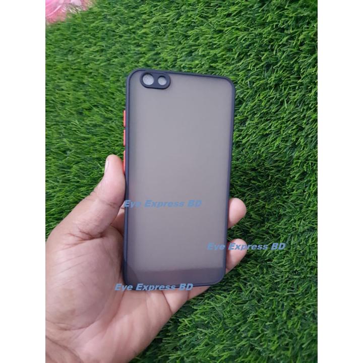 VIVO y67 matte Back Cover with Riband soft case - Camera