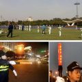 3W 40cm LED Traffic Baton Safety Signal Warning Flash Constant Light Outdoor for Traffic Parking Command Tactical Flashlight.