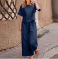 Women two-piece set loose and fashionable large size women's clothing. 