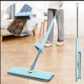 Flat Floor Cleaning Mop Healthy Dust Cleaner Mop Easy Cleaning Mop with Removable Washable Pad.