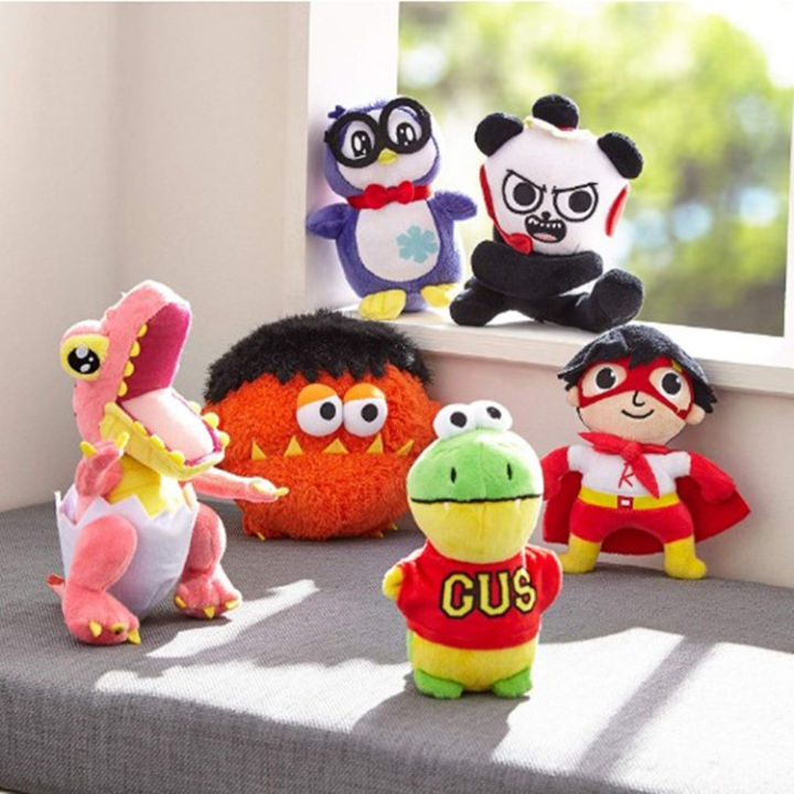 Factory Direct Sales Foreign Trade Cross-Border Ryan World Plush Toys Ryan Toys Review Doll