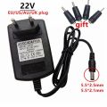 Universal 22V Power Adapter Supply AC/DC Converter 220v TO 22 VOLT Adaptador 0.5A 0.545A 0.818A 1A 1.5A 2A Adaptor Jack PLUGS.