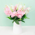 5 Head Simulation Violet Flowers Artificial Hyacinth Violet Flower Valentine's Day Gifts Wedding Birthday Party Decoration.