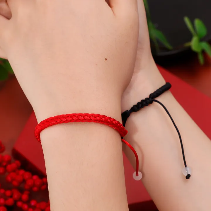 1/10pcs%20Woven%20Bracelet%20Adjustable%20Couple%20Red%20Handmade%20Knot%20Braided%20Rope%20Bracelets%20Charm%20Jewellery%20For%20Women%20Men%20-%20Image%203