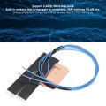 Sala Meng 2Pcs WiFi Antenna 2.4GHz 5GHz Dual Band Strong Compatibility Wireless Computer Built in Cable. 