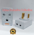 3 pin round plug,15 amp(1pcs) Multi Plug 15A 3-Pin Universal Socket Conversion Heavy Duty ..