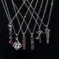 Anime Jujutsu Kaisen Necklace Ryomen Sukuna Itadori Yuji Cosplay Unisex Pendant Choker Jewelry Accessories Halloween Gift.