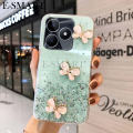 New Phone Case For Realme Narzo N53 Cover Sparkling Star Moon Soft Silicone Transparent Butterfly Pattern Anti Drop For Realme Narzo N53 Case. 