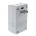 100W 110V/120V to 220V/240V Voltage Converter White.