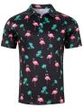 Summer Mens T-hirts Hawaii 3d Printed Casual Polo Shirt Short Sleeve Button Up Shirts Male Loose Comfortable Top Trendy Unisex. 