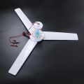 27.5” to 47.2” Silent for Dc 12V Ceiling Fan Mute Hanging Fan with 235cm Cable for Camper Car Truck Outdoor Tent.