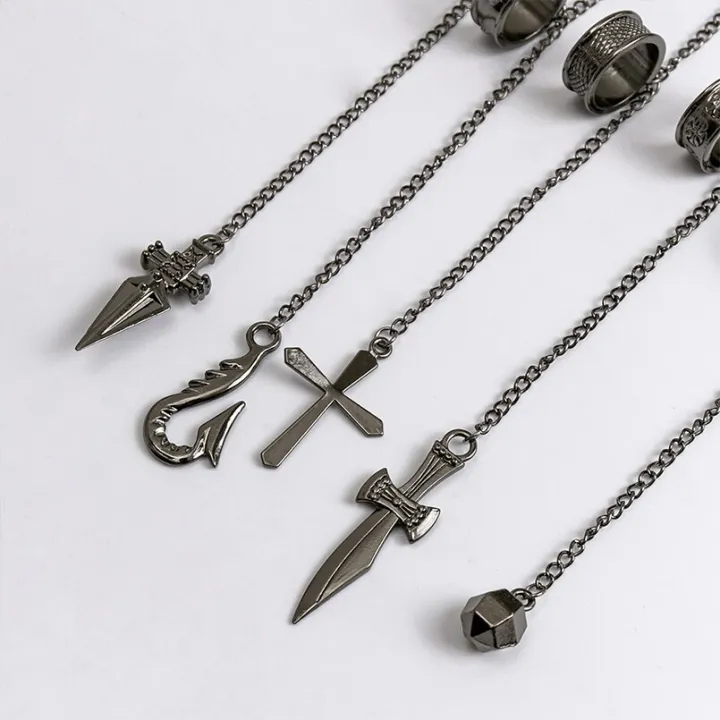Cartoon%20Hunter%20X%20Saber%20Kurapika%20GON%20FREECSS%20Killua%20Zoldyck%20Cosplay%20Costume%20Props%20Metal%20Ring%20Accessories%20Alloy%20Chain%20Man%20Ring%20-%20Image%205