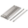 Double End Magnetic PH2 Phillips Screwdriver Bit (1 Piece).
