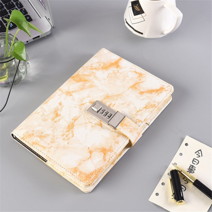 New%20Password%20Notebook%20Marble%20Texture%20100%20Sheets%20Personal%20Diary%20with%20Lock%20Code%20Thick%20Notepad%20Leather%20Office%20School%20Supplies%20Gift%20-%20Image%209