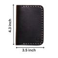 Avro Money And Card Holder Mini Wallet For Men Made By 100% Cow Leather Money Bag For Men. 