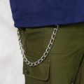 Long Innovative Minimalist Men Jeans Waist Wallet Chain Lightweight Pants Chain Personality Jewelry Accessories.